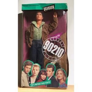 Vintage 1991 Mattel Beverly Hills 90210 Brandon Walsh‎ doll